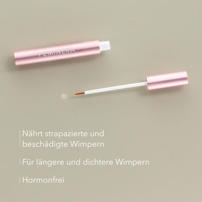 Wimpernserum: Gegen strapazierte beschädigte Wimpern, hormonfrei, für längere und dichtere Wimpern
